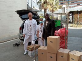 Donació material sanitari a Inor-Senegal