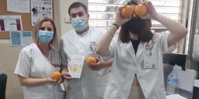 L’Hospital Sant Rafael celebra el Dia de la Taronja