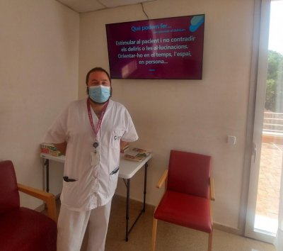Fernando Campaña - Supervisor de l'Àrea d'Hospitalització Mèdica i Hospital de Dia de l'Hospital Sant Rafael